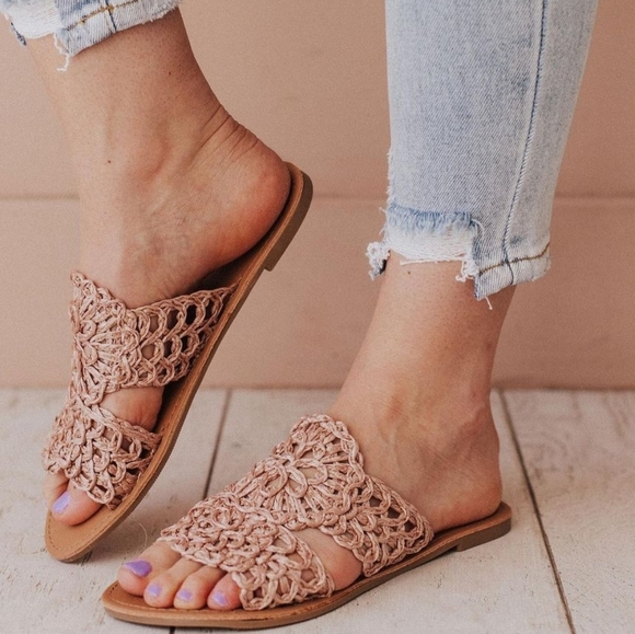 🚨Best Seller// Blush nude Sandal - Picture 5 of 8